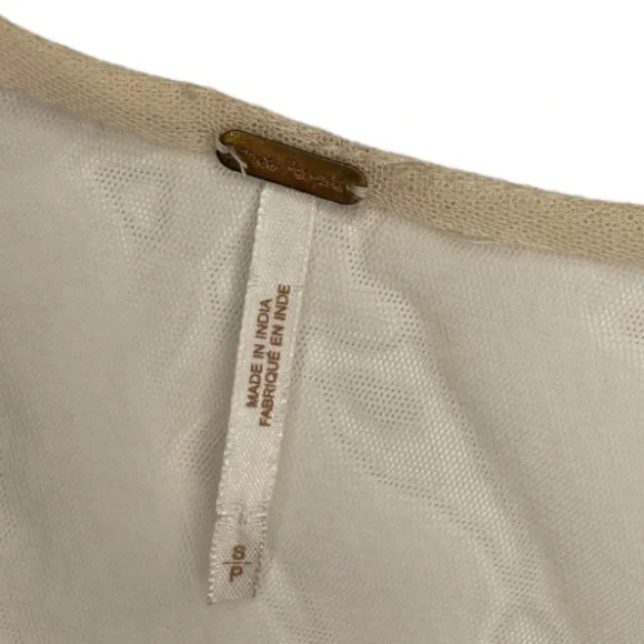 Free People Embellished Slip Mesh Beaded Dress Sz S - Picture 8 of 13